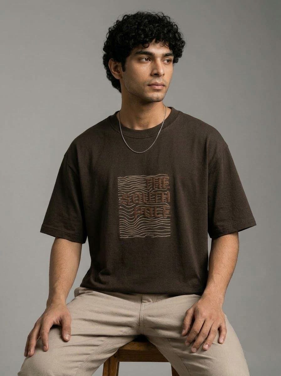 The South Pole Embroidered Oversized Tee - Image 2